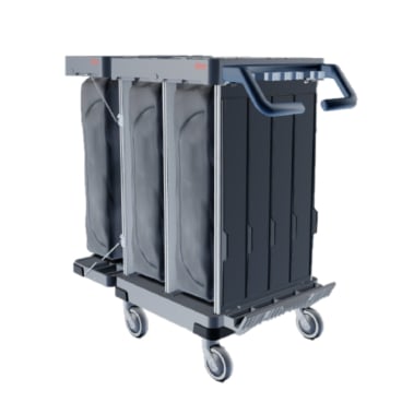 Vileda Professional Origo 2 CX Wäschesammler 1 Stück, ohne Deckel, 3 x Wäschesack - Bild-Darstellung des Produktes 1
