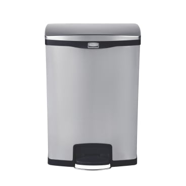 Rubbermaid Tretmülleimer Slim Jim® Step-On, Edelstahl Volumen: 90 Liter - Bild-Darstellung des Produktes 1