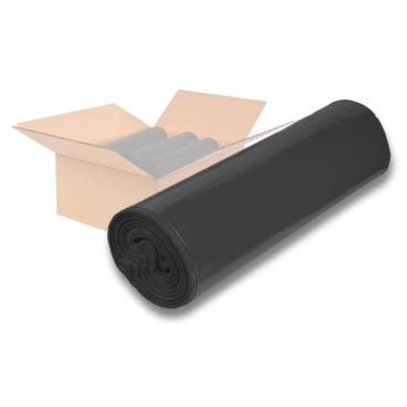 Müllsäcke, Typ 60 1 Karton = 10 Rollen = 250 Säcke, Farbe: grau - Bild-Darstellung des Produktes 1