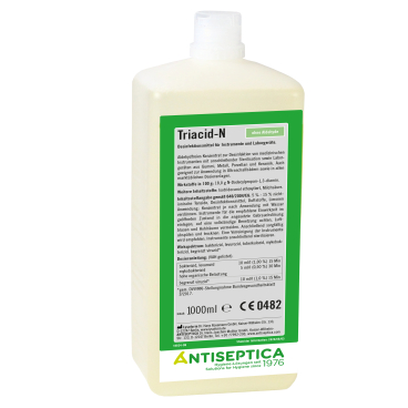 Antiseptica Triacid-N Instrumentendesinfektionsmittel 1 Liter - Dosierflasche - Bild-Darstellung des Produktes 1
