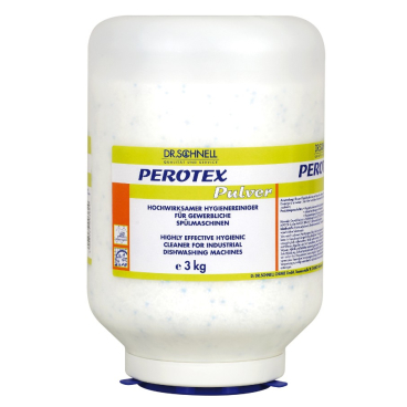 Dr. Schnell PEROTEX-PULVER Geschirrreiniger 1 Karton = 4 Kartuschen á 3 kg - Bild-Darstellung des Produktes 1