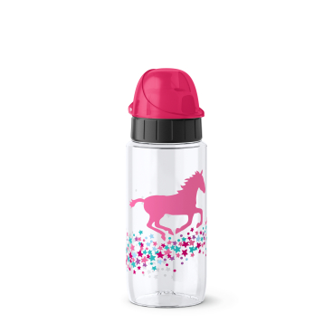 EMSA Kids Trinkflasche, 500 ml 1 Trinkflasche, Motiv: Pferd - Bild-Darstellung des Produktes 1