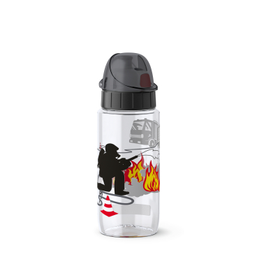 EMSA Kids Trinkflasche, 500 ml 1 Trinkflasche, Motiv: Feuerwehr - Bild-Darstellung des Produktes 1