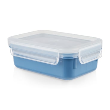 EMSA Clip&Close Colour Edition Frischhaltedose, 0,55 Liter 1 Frischhaltedose, Farbe: Blau - Bild-Darstellung des Produktes 1