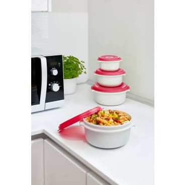 EMSA Micro Family Mikrowellendose, 3-teilig 1 Set = 3 Mikrowellendosen kaufen