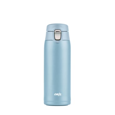 EMSA Light Mug Trinkflasche, 0,4 Liter 1 Trinkflasche, Farbe: Eisblau - Bild-Darstellung des Produktes 1