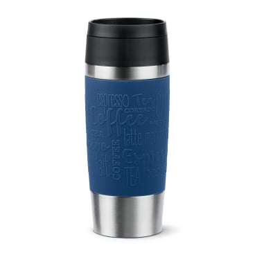 EMSA Travel Mug Thermobecher, 0,36 Liter – 1 Thermosbecher, Farbe: Dunkelblau