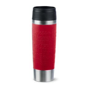 EMSA Travel Mug Thermosbecher, 0,5 Liter – 1 Thermosbecher, Farbe: Dunkelrot