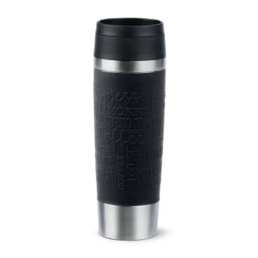 EMSA Travel Mug Thermosbecher, 0,5 Liter 1 Thermosbecher, Farbe: Schwarz - Bild-Darstellung des Produktes 1