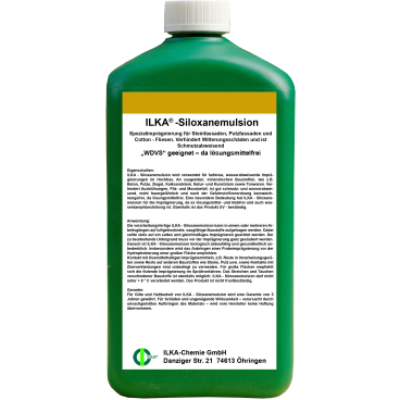 ILKA Siloxanemulsion Fassadenimprägnierung 10 Liter - Kanister - Bild-Darstellung des Produktes 1