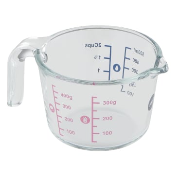 EMSA Prep & Bake Messbecher, Glas Fassungsvermögen: 0,5 Liter - Bild-Darstellung des Produktes 1