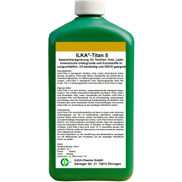 ILKA Titan 5 Spezialimprägnierung 1 Karton = 12 Flaschen à 1 Liter - Bild-Darstellung des Produktes 1