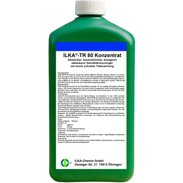 ILKA TR 80 Desinfektionsreiniger 1 Liter - Flasche - Bild-Darstellung des Produktes 1