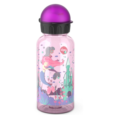 EMSA Kids Tritan Trinkflasche, 0,4 Liter 1 Trinkflasche, Motiv: Meerjungfrau - Bild-Darstellung des Produktes 1
