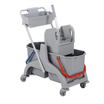 Doppelfahreimer 2x18 Liter Farbe: grau - Bild-Darstellung des Produktes 1
