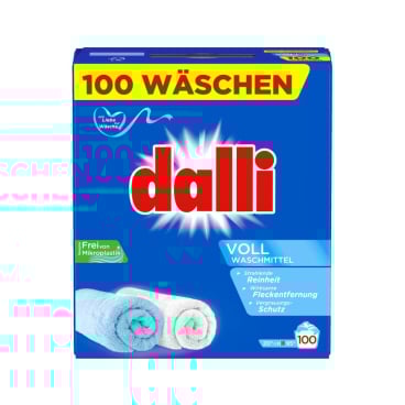 dalli Vollwaschmittel, 100 WL 1 Packung = 6 kg, 100 Waschladungen - Bild-Darstellung des Produktes 1