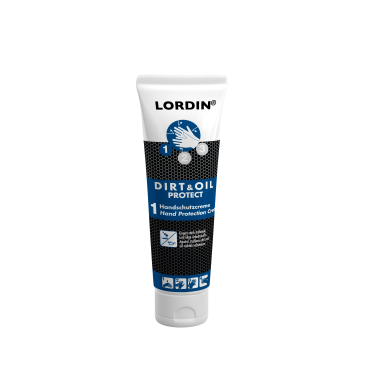 LORDIN® Dirt & Oil Protect Handschutzcreme, silikonfrei 100 ml - Tube - Bild-Darstellung des Produktes 1
