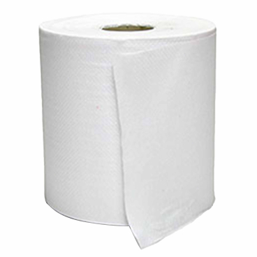ELOclean Rollenhandtuchpapier, 1-lagig, naturweiß 1 Paket = 6 Rollen à 300 Meter - Bild-Darstellung des Produktes 1