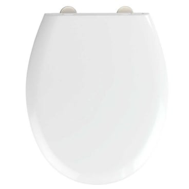 WENKO WC-Sitz Rieti, kratzfest 1 WC-Sitz, Farbe: weiß - Bild-Darstellung des Produktes 1