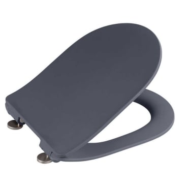 WENKO WC-Sitz Sedilo Premium, Absenkautomatik 1 WC-Sitz, Farbe: grau - Bild-Darstellung des Produktes 1