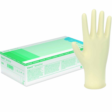 B. Braun Vasco Guard Long Nitrilhandschuhe – 100 Stück, Gr. M, Puderfrei, Langschaft (290 Mm), Unsteril
