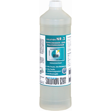 Solution Nr. 2 Teppichboden- und Polsterreiniger 1 Liter - Flasche - Bild-Darstellung des Produktes 1