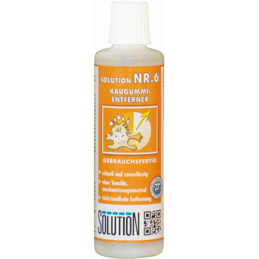 Solution Nr. 6 Kaugummi-Entferner 250 ml - Flasche - Bild-Darstellung des Produktes 1