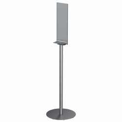 OPHARDT Hygiene-Technik GmbH SanTRAL® Standfuß für UDU 11 T Spender, Robuste Desinfektionssäule aus Edelstahl für SanTRAL® Plus UDU 11 T Spender, 1 Stück - Maße (B x H x T): 38,5 x 147,7 x 38,5 cm 1424790