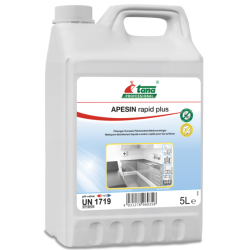 Tana Chemie GmbH TANA APESIN rapid plus Desinfektionsreiniger, Konzentrat, Flüssiger Flächendesinfektionsreiniger mit kurzer Einwirkzeit, 1 Karton = 2 Kanister à 5 Liter 716035
