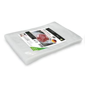 CASO Vakuumierbeutel, Siegelrandbeutel 20x30 cm, 90 μm – 1 Packung = 100 Stück, Maße (B x L): 20 x 30 cm