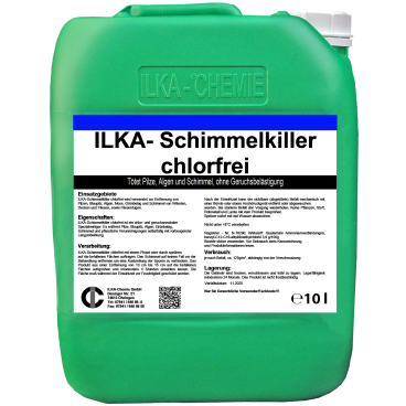 ILKA Schimmelkiller chlorfrei Schimmelentferner 10 Liter - Kanister - Bild-Darstellung des Produktes 1