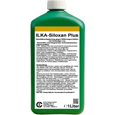 ILKA Siloxan Plus Stein Imprägnierung 1 Karton = 12 Flaschen à 1 Liter - Bild-Darstellung des Produktes 1