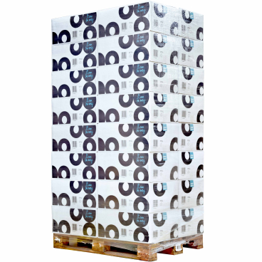 onobon Papierhandtücher, 24,5 x 23 cm, 1-lagig, natur 1 Palette = 32 Kartons à 20 Packungen - Bild-Darstellung des Produktes 1