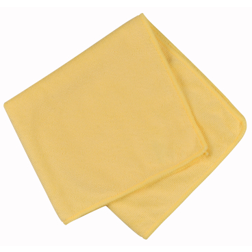 ABENA® Mikrofasertuch ENA Standard, 40 x 40 cm 1 Stück, Farbe: gelb - Bild-Darstellung des Produktes 1