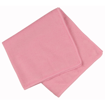 ABENA® Mikrofasertuch ENA Standard, 40 x 40 cm 1 Packung = 20 Stück, Farbe: rot/rose - Bild-Darstellung des Produktes 1