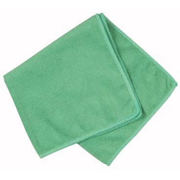 ABENA® Mikrofasertuch ENA Standard, 40 x 40 cm 1 Packung = 20 Stück, Farbe: grün - Bild-Darstellung des Produktes 1