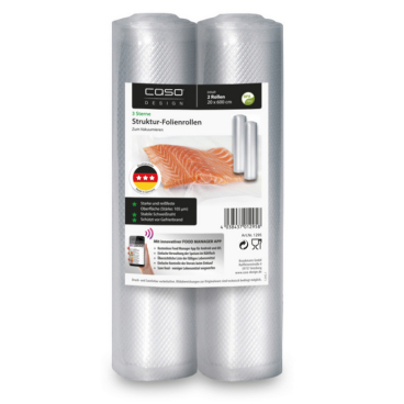 CASO Strukturrollen 20x600 cm, 105 μm 1 Packung = 2 Rollen, Maße (B x L): 20 x 600 cm - Bild-Darstellung des Produktes 1