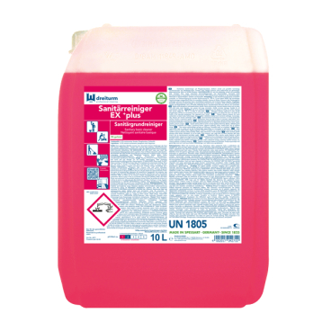 Dreiturm EX+ plus Sanitärreiniger 10 Liter - Kanister - Bild-Darstellung des Produktes 1