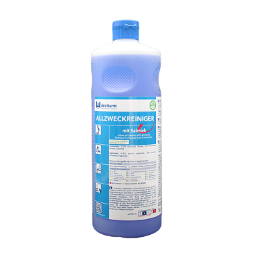 Dreiturm ALLZECKREINIGER mit Salmiak, Konzentrat 1 Liter - Rundflasche - Bild-Darstellung des Produktes 1