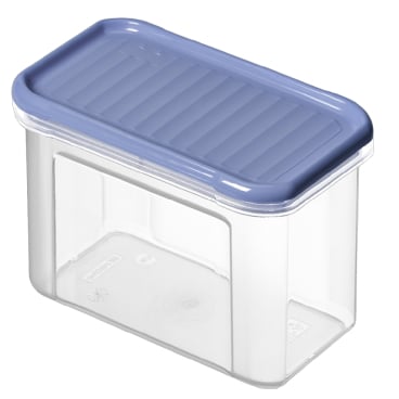 Rotho DOMINO Vorratsdose, horizon blue 1 Dose, Fassungsvermögen: 0,75 Liter - Bild-Darstellung des Produktes 1