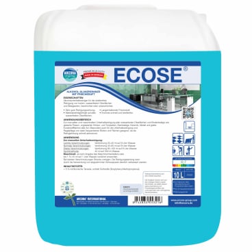 ECOSE Alkohol-Glanzreiniger mit Frischeduft 10 Liter - Kanister - Bild-Darstellung des Produktes 1