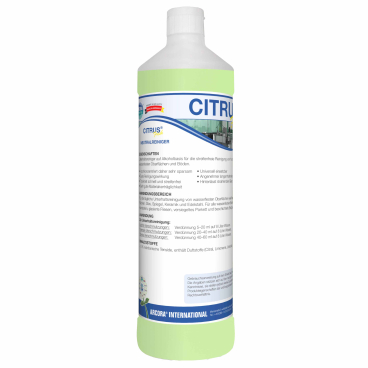 CITRUS FRESH Neutralreiniger 1 Liter - Flasche - Bild-Darstellung des Produktes 1