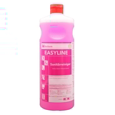 Dreiturm Sanitärreiniger EASYLINE 1 Karton = 12 Flaschen á 1 Liter - Bild-Darstellung des Produktes 1