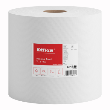 KATRIN Industrieputzrolle XL 360 m 2-lagig 1 Packung = 2 Rollen - Bild-Darstellung des Produktes 1