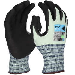 Fitzner Nitril Schnittschutzhandschuh Green Cut D, grün/schwarz 1 ...