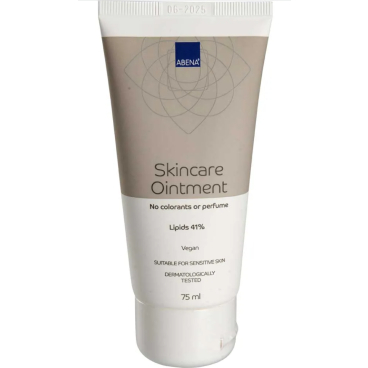 ABENA® Hautpflege Salbe, IAD, parfümfrei 1 Karton = 12 Tuben à 75 ml - Bild-Darstellung des Produktes 1