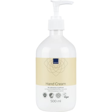 ABENA Handcreme 21 % Fettgehalt, parfümfrei 1 Karton = 6 Pumpflaschen à 500 ml - Bild-Darstellung des Produktes 1