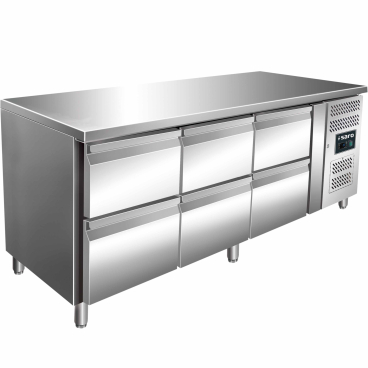 Saro Kühltheke KYLJA, Umluftkühlung 1 Kühltheke, 6 Schubladen - Bild-Darstellung des Produktes 1