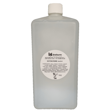 Dreiturm Seifencreme, neutral 1 Liter - Euroflasche - Bild-Darstellung des Produktes 1