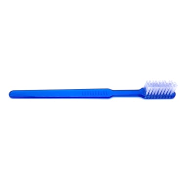 EDLICH & HABEL Einmalzahnbürsten mit Zahnpasta 1 Packung = 100 Stück, Farbe: blau - Bild-Darstellung des Produktes 1